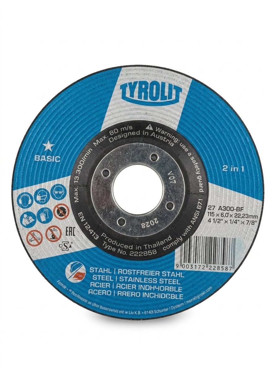 Desbaste Tyrolit 4 1/2x1/4X7/8