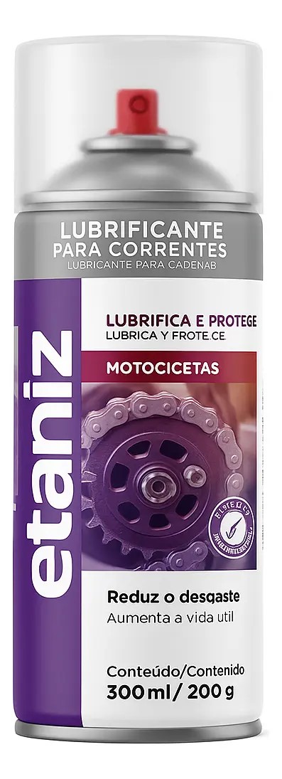 Spray Lubrificante P/Correia Etaniz 300ml/200g