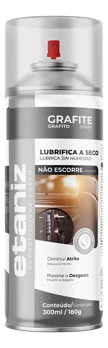 Spray Grafite Etaniz 300ml/180g